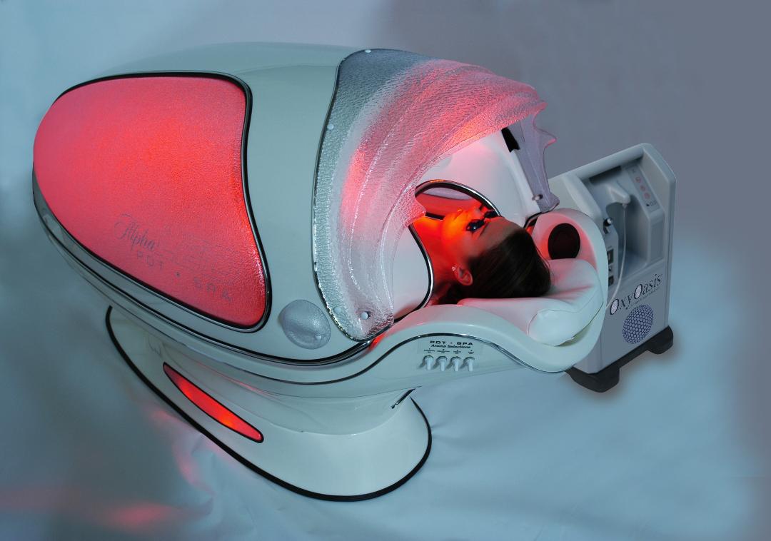 Light Spa Alpha Led Oxy­light Spa Capsule™ Massage Light Oxygen